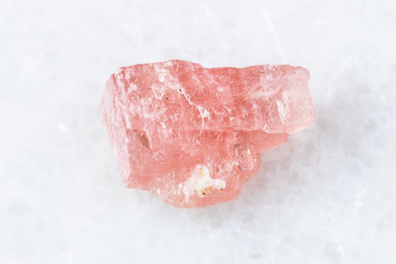 Rough Rhodochrosite Crystal